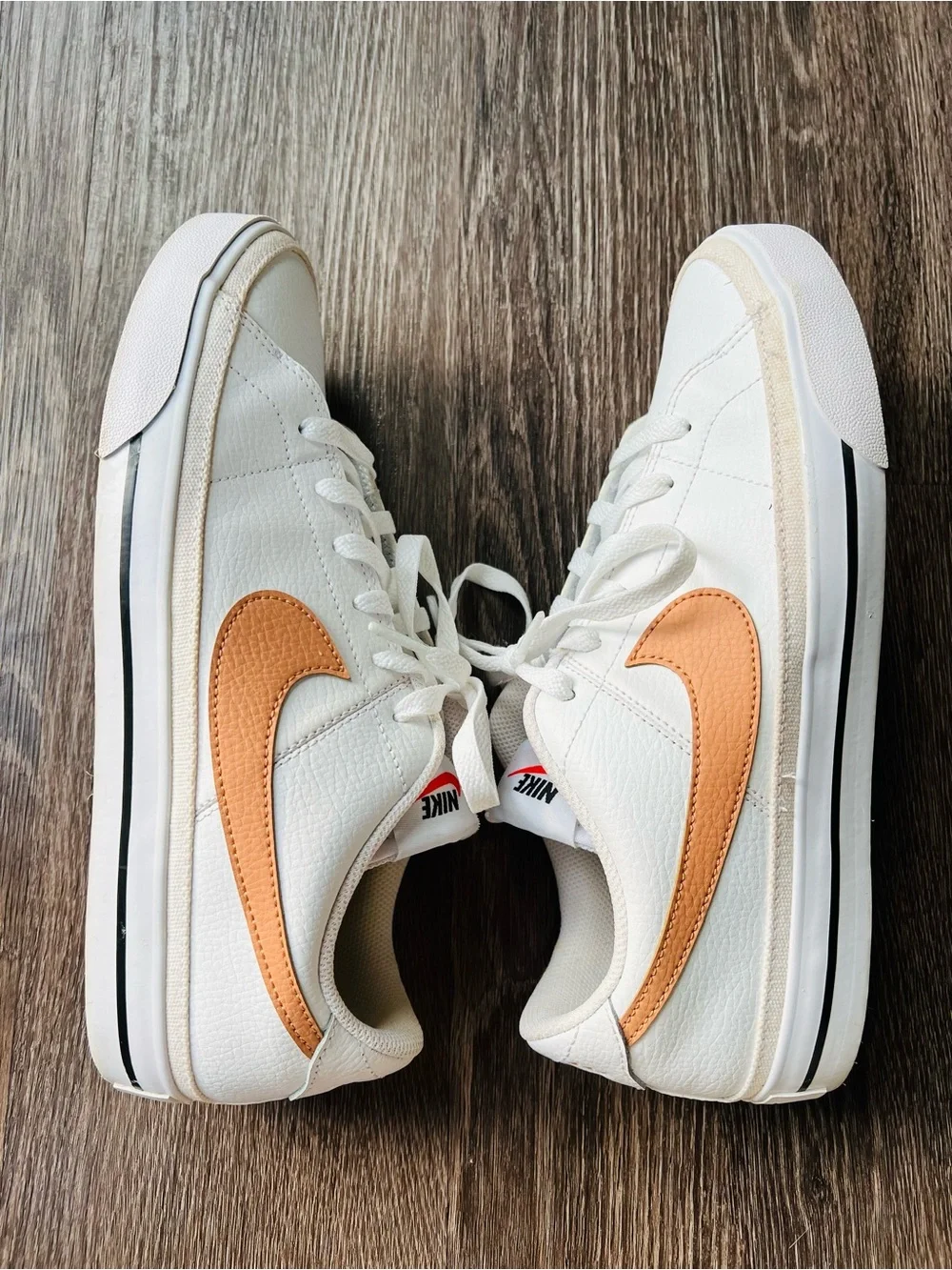 Nike Court Legacy White Desert Ochre Men’s Size 9 CU4150-102